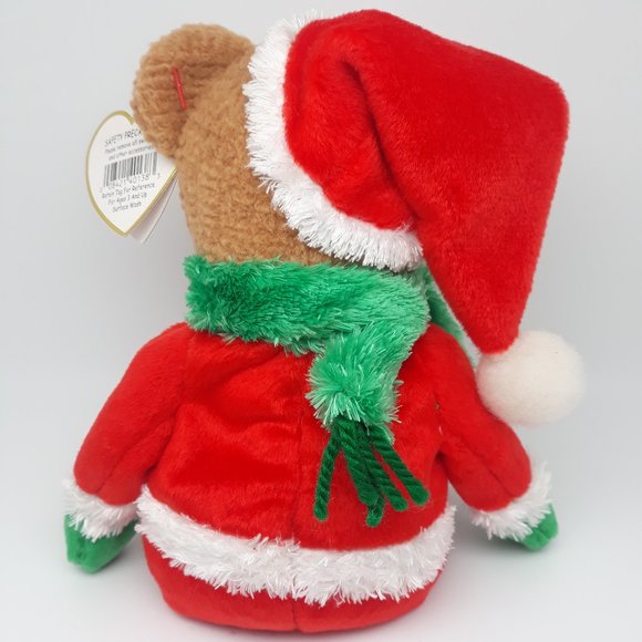 Ty Beanie Baby "Kringle" Santa Clause Christmas Bear 2003-2004 DOB ERRORS - Picture 2 of 4